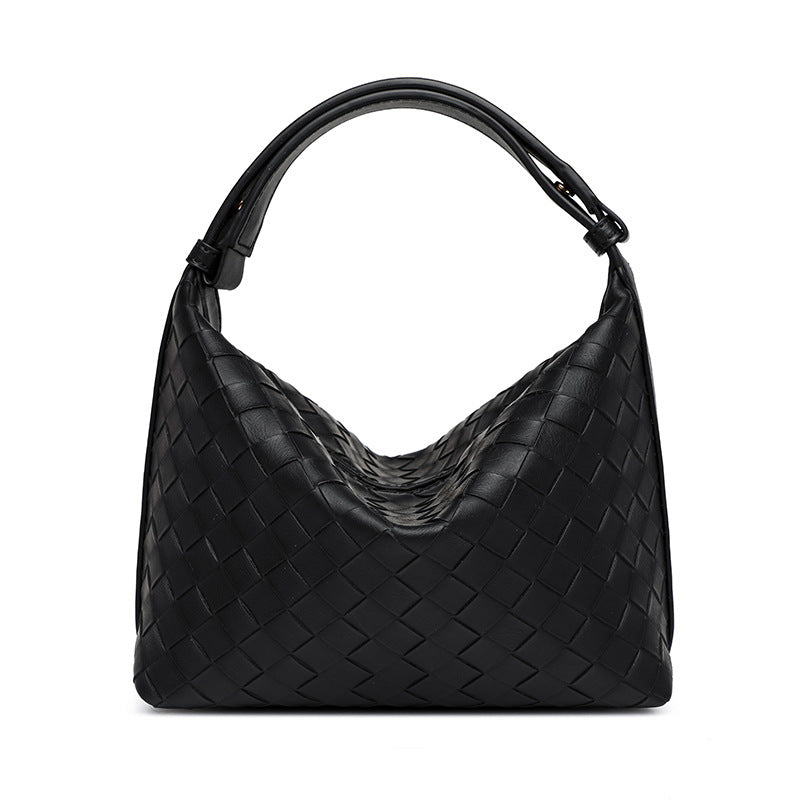 Women's Design Woven Advanced Lunch Box Underarm Women's Handbag