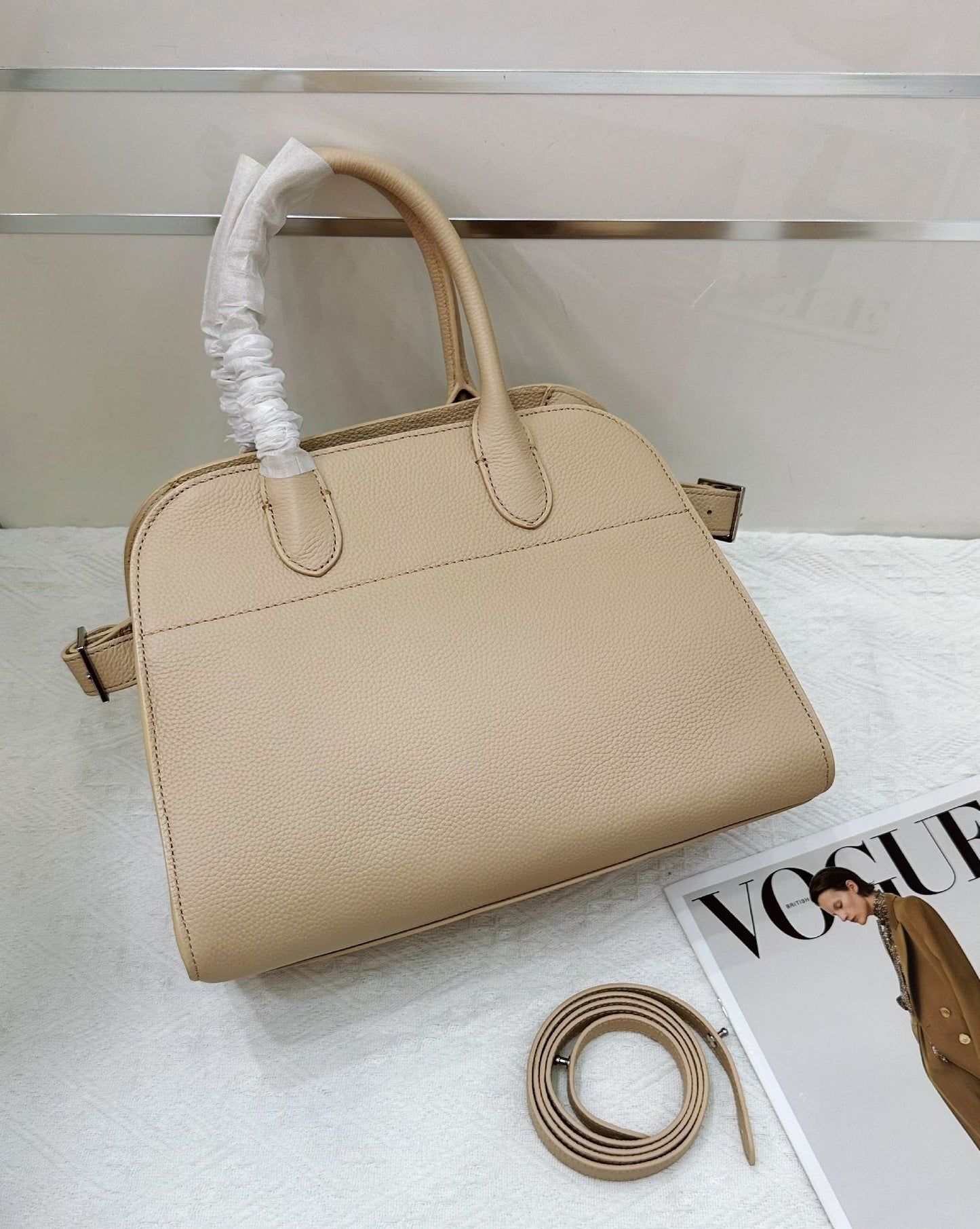 Dong First Layer Cowhide Large Capacity Women's Handbag