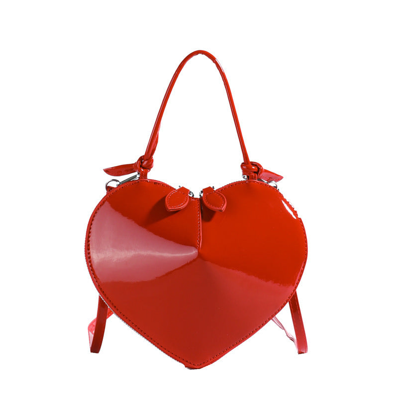 Women's Heart-shaped Special Interest Light Luxury Fashion Advanced Texture Large Capacity Handbags