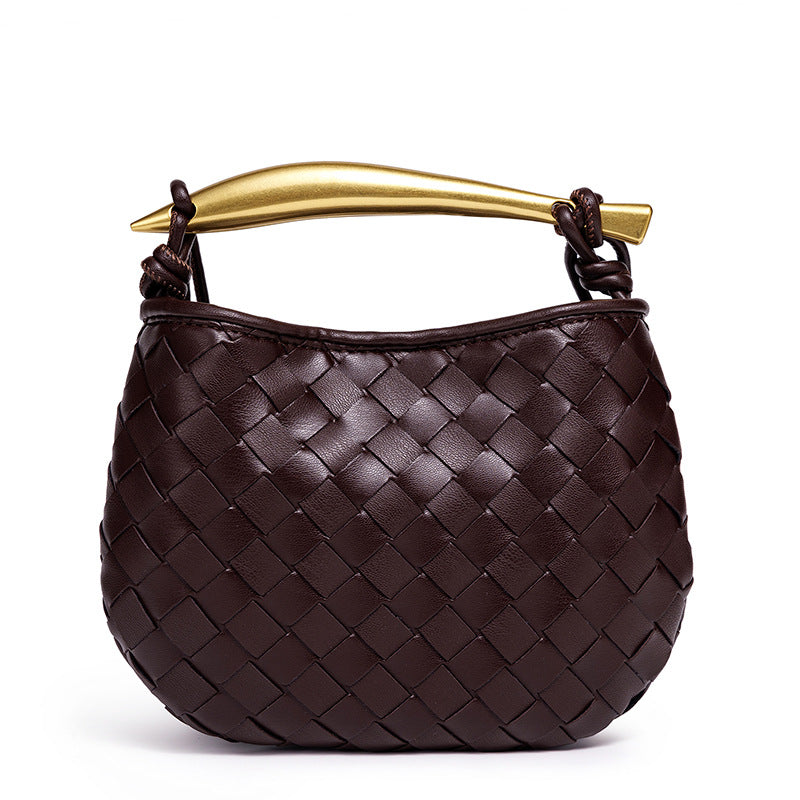 Women's Cute Mini Sardine Woven Trumpeter Women's Shoulder Bag