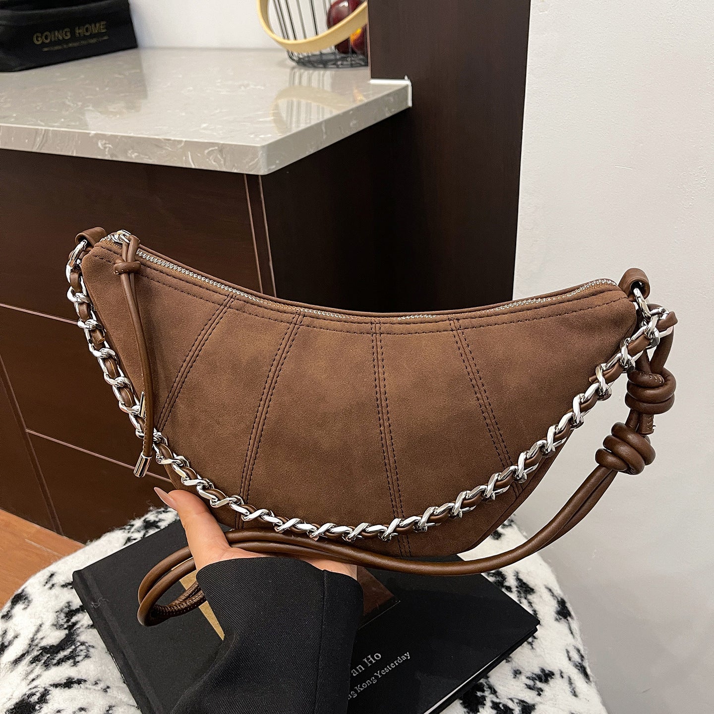 Women's Niche Denim Summer Fashion Underarm Popular Women's Shoulder Bag