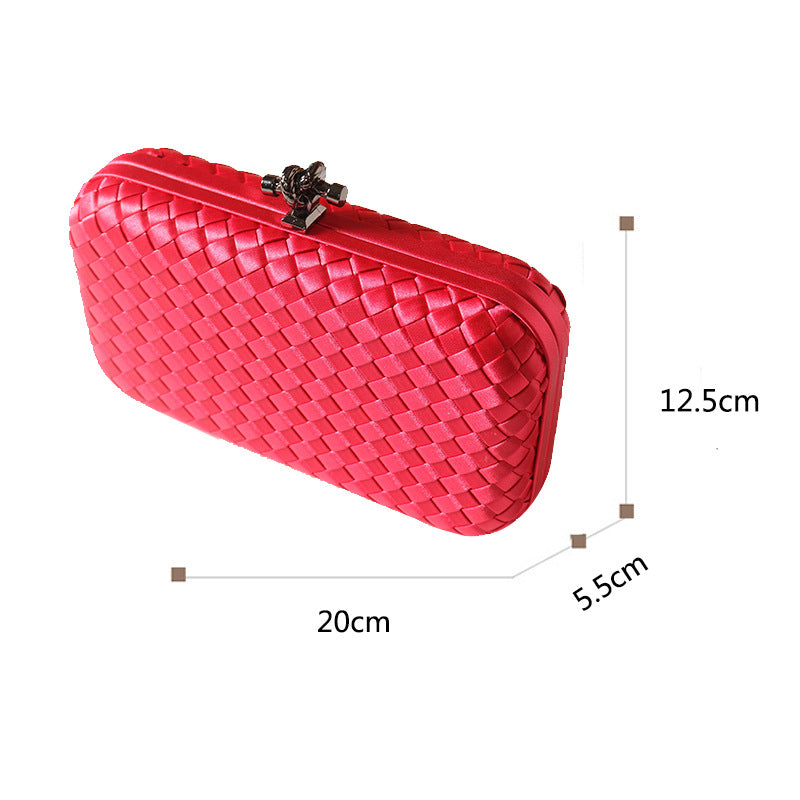 Women's Portable Banquet Clutch Dress Makeup Dinner Bag