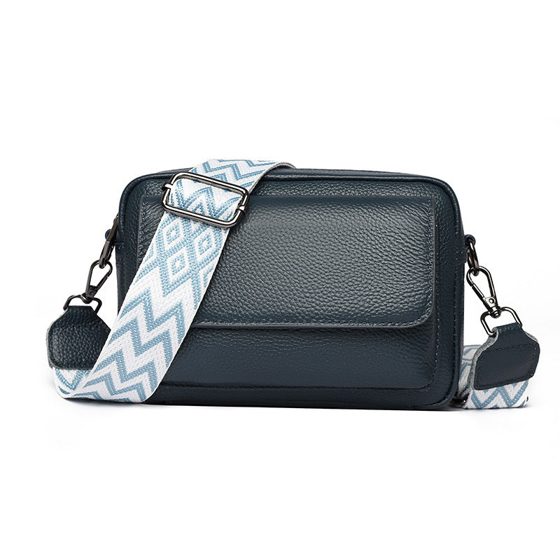 Women's First Layer Cowhide Retro Genuine Leather Women's Messenger Bag