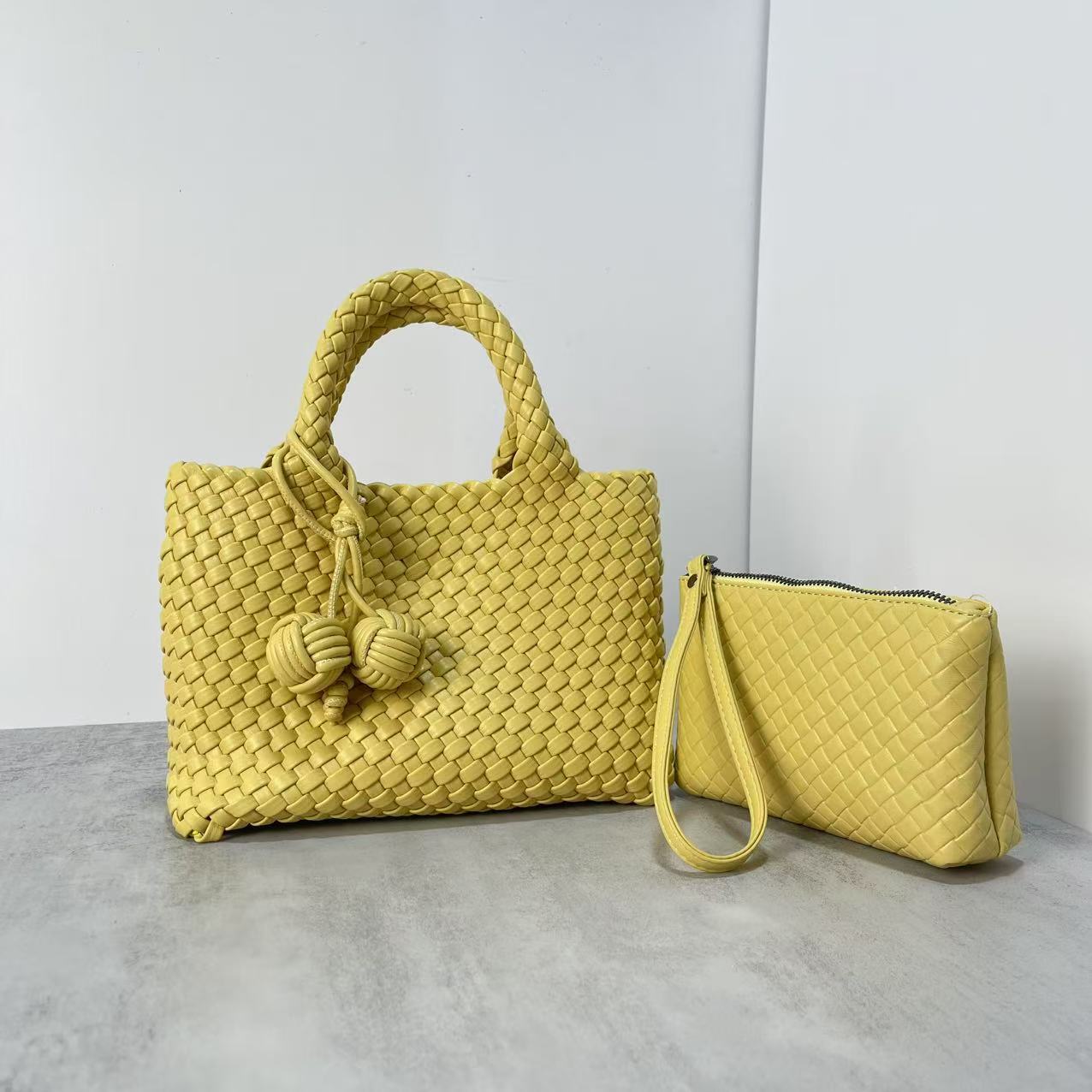 Durable Women's Novice Woven Vegetable Basket Women's Handbag
