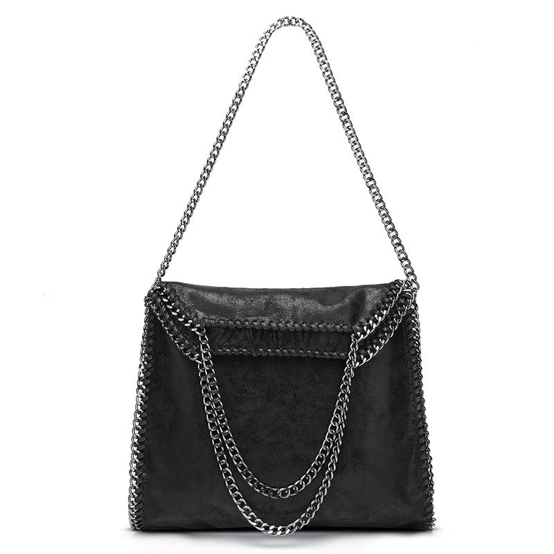 Women's Fashion Summer Chain Foldable Large Capacity Bags