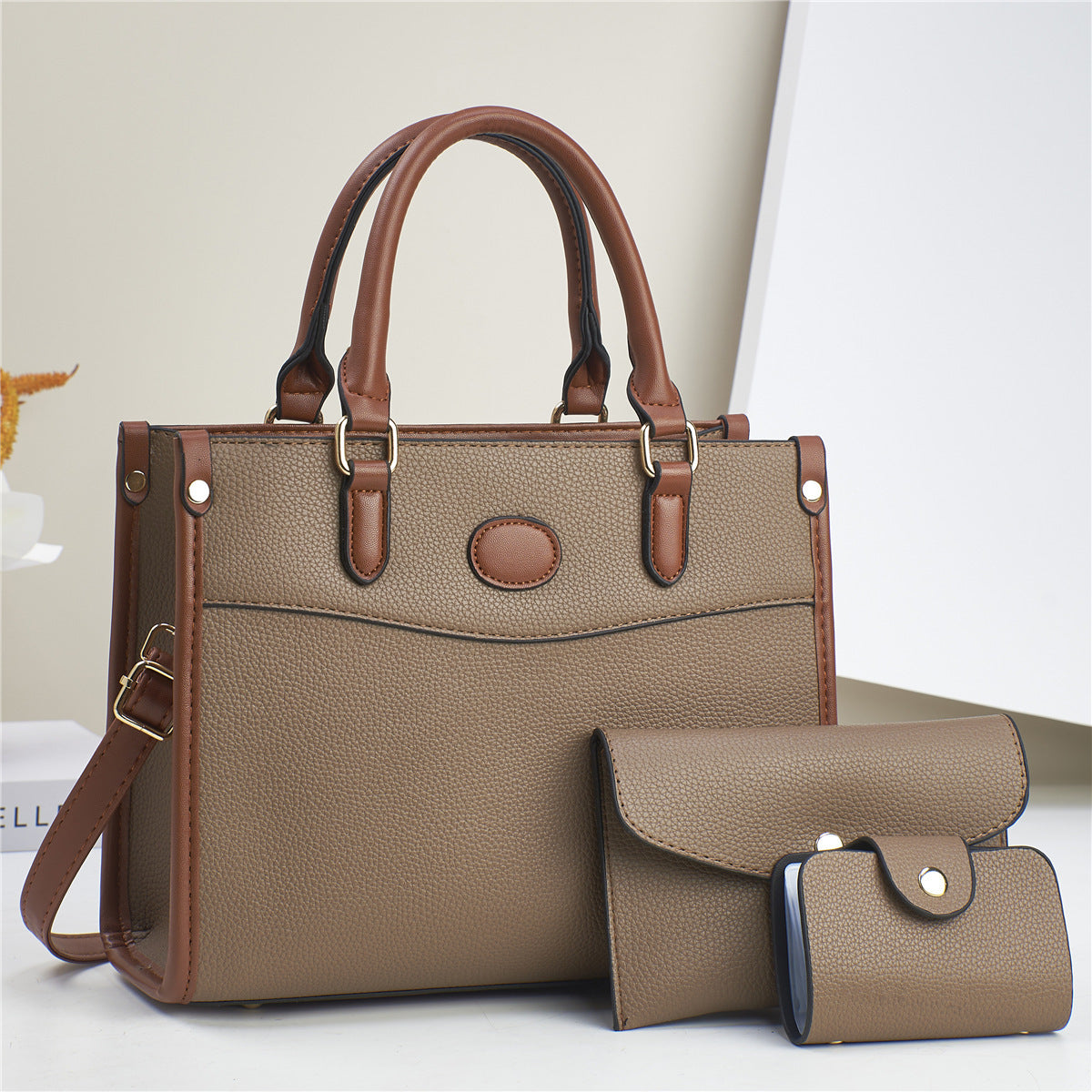 Trendy Women's Three-piece Fashion Versatile High-grade Shoulder Bags