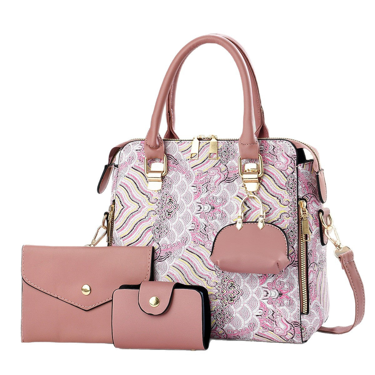 Women's Fashion Versatile Mother Match Sets Women's Handbag