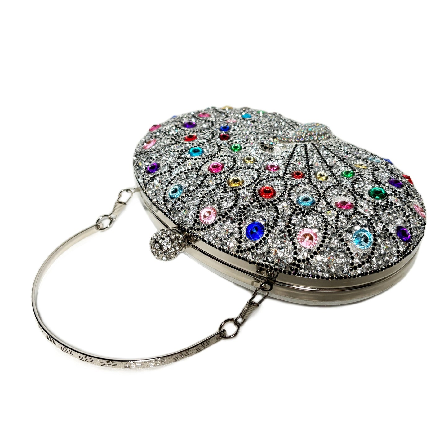 Peacock Diamond Retro Exotic Style Dinner Bags
