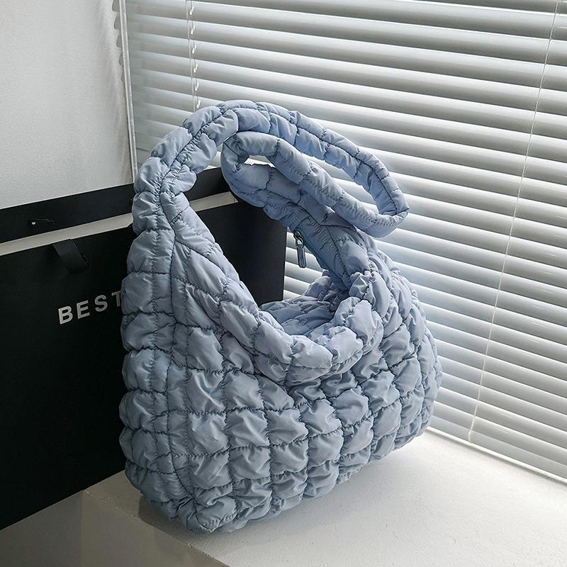 Women's Portable Dumpling Large Capacity Down Cotton Women's Shoulder Bag