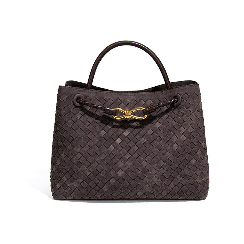 Women's High-grade Hand-woven Commuter Large Capacity Fashion Women's Handbag