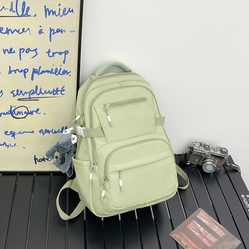Women's & Men's Unisex Large Capacity Early High College Lightweight Business Backpack