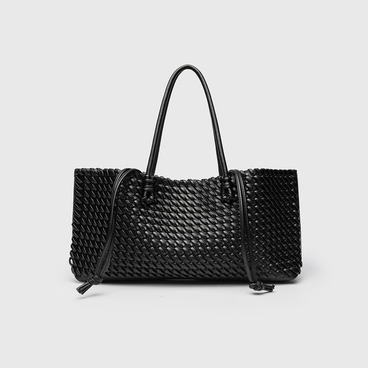 High Sense Woven Niche Commuter Fashion Large Capacity Handbags