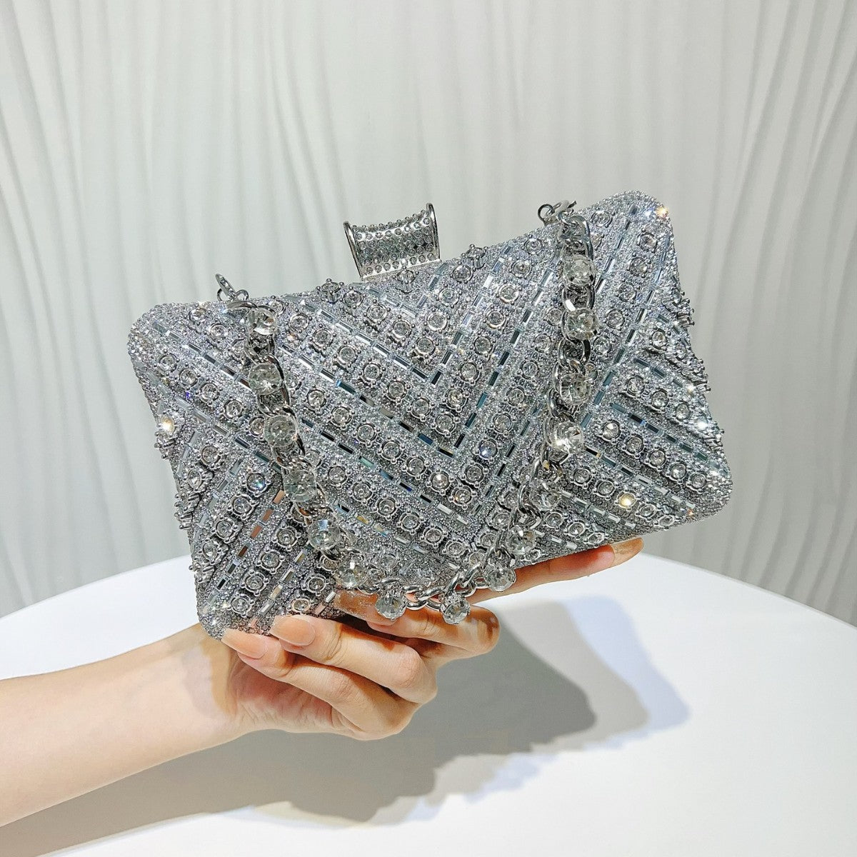 Rhinestone Party Fashion Exquisite Light Luxury Dinner Bag