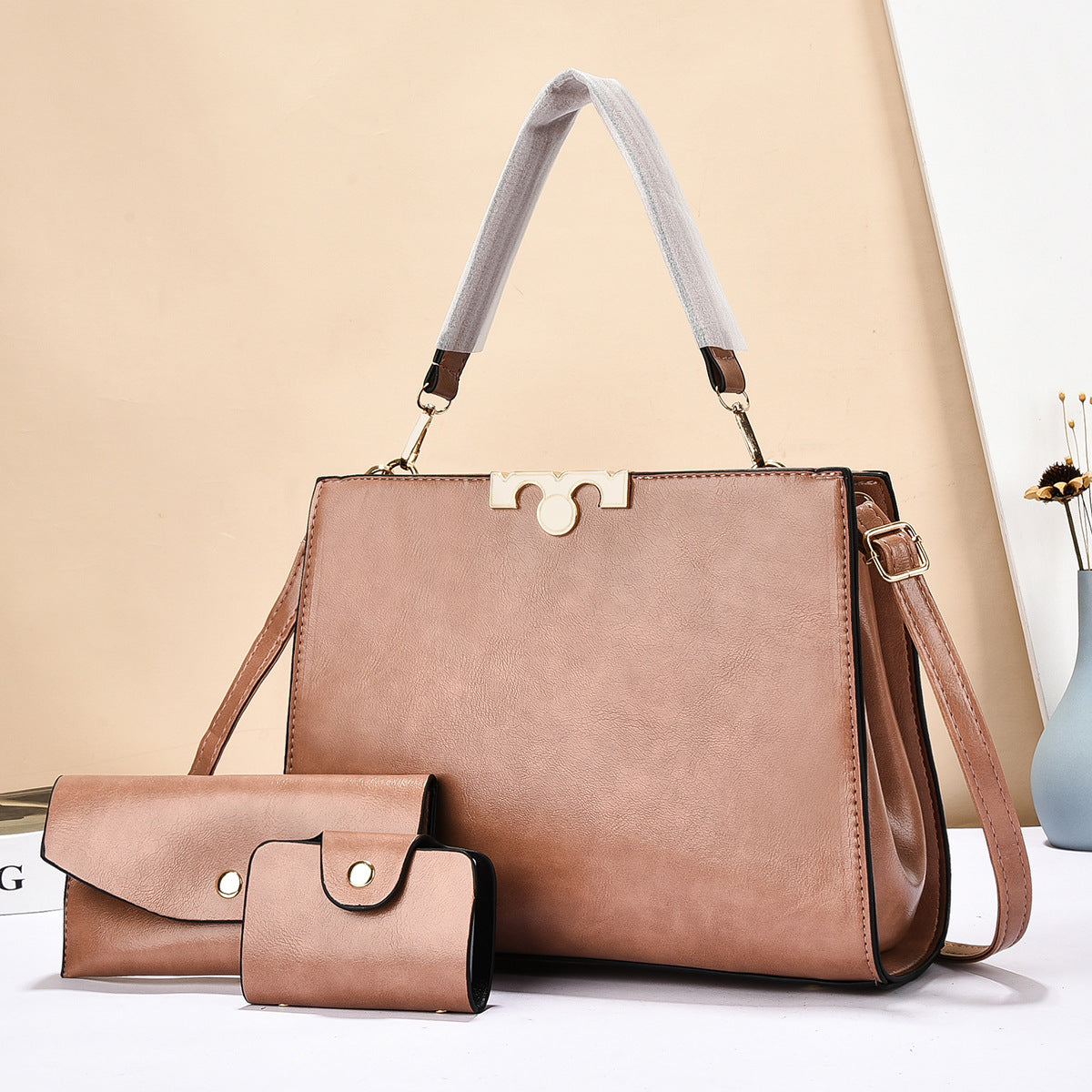 Women's Elegant Versatile Large Korean Fashion Lady Women's Handbag