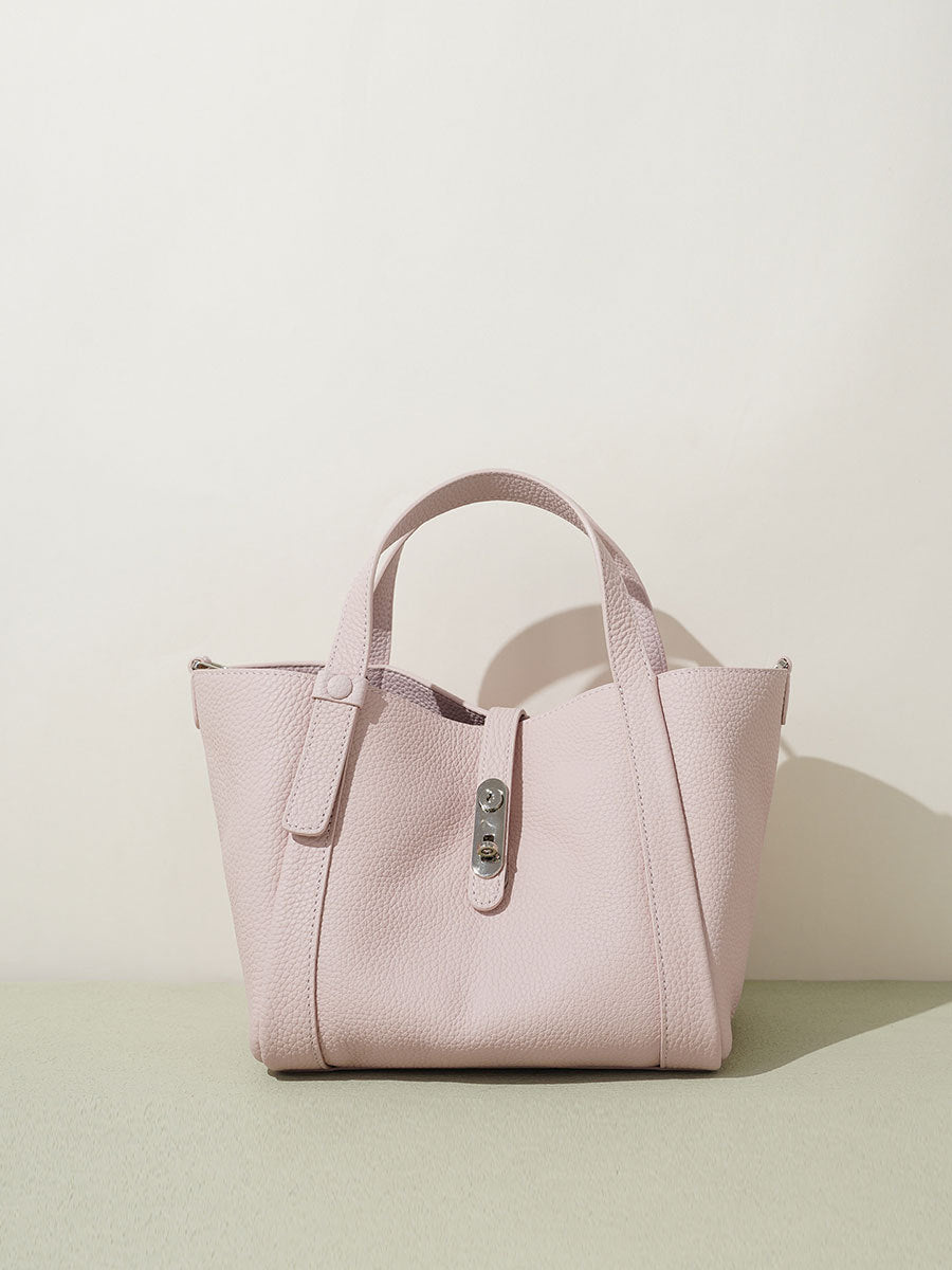 Women's Leather First Layer Cowhide Vegetable Basket Fashion Simple Bags