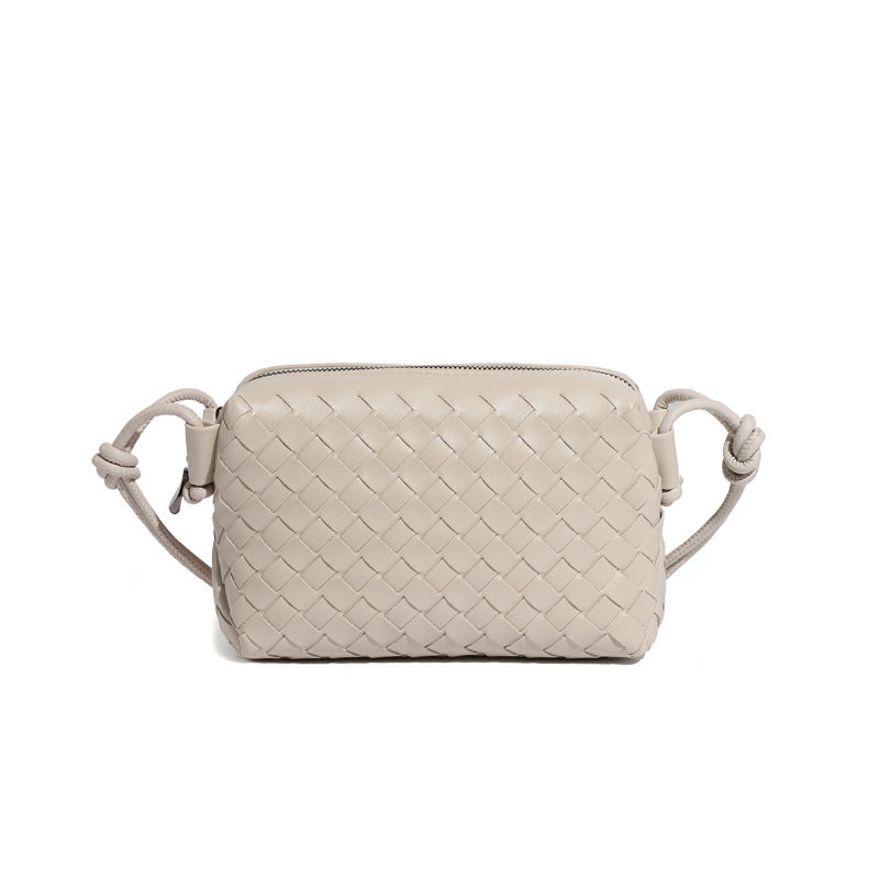 Women's Hand-woven Box Pillow String For Small Square Bag