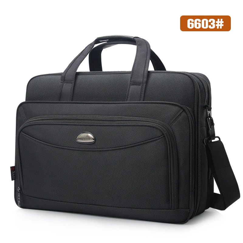 Business Waterproof Large Capacity Oxford Computer Toolkit Men's Tote