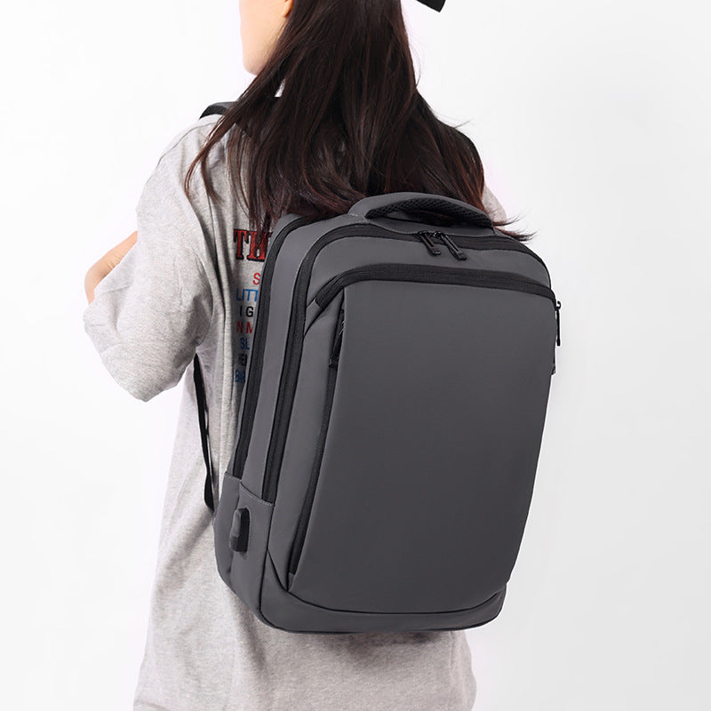 Large Capacity Simple Notebook Computer Office Business Backpack
