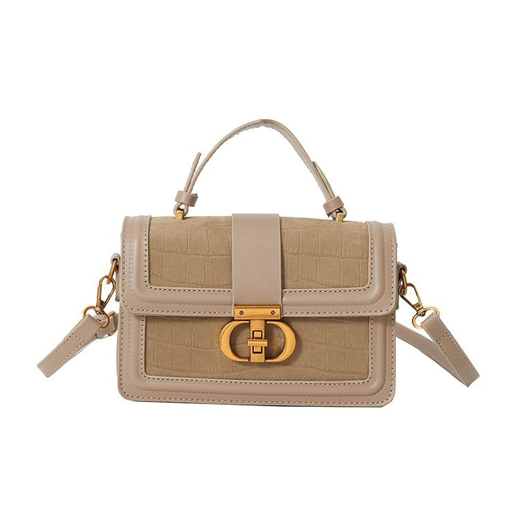 Advanced Texture Design Western Style Light Small Square Bags