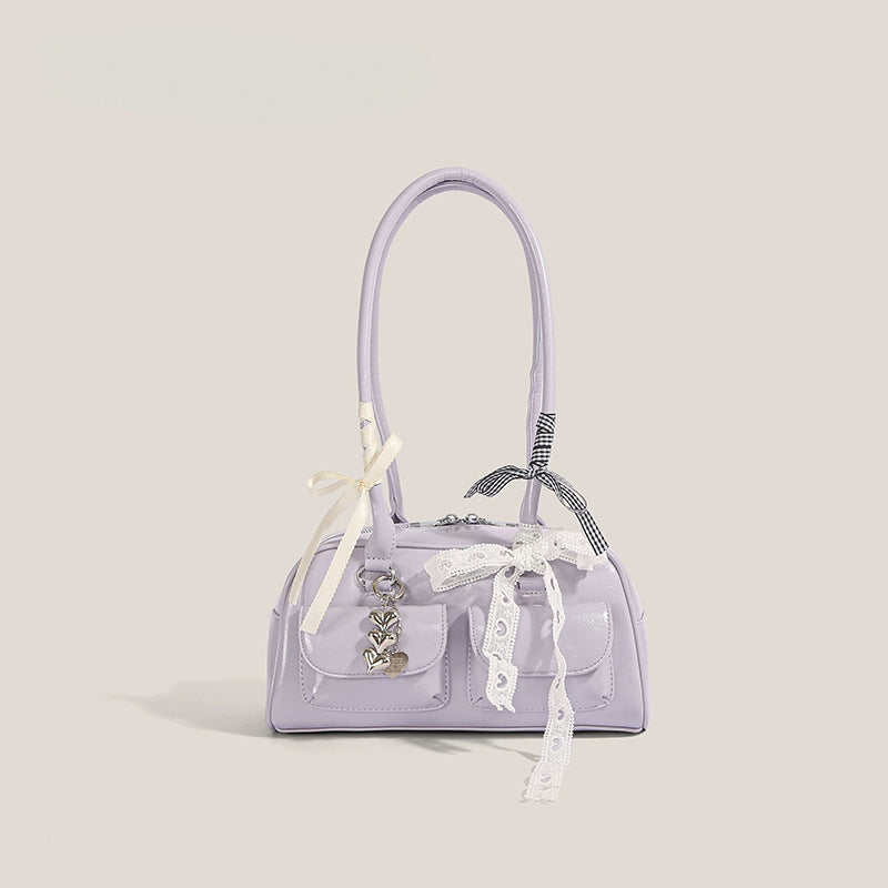 Women's Bowling High Sense Light Luxury Minority Tote Bags