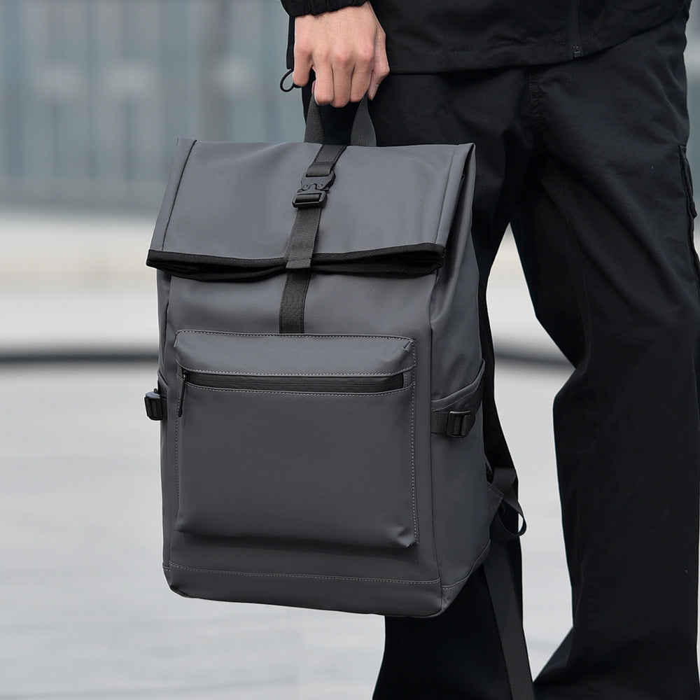 Fashion Business Waterproof Large Capacity Simple Trendy Leisure Backpack
