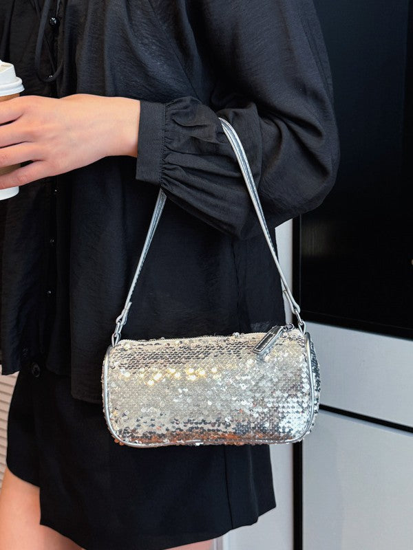 Women's High-grade Sequined Crystal Nightclub Disco Dancing Exquisite Women's Shoulder Bag