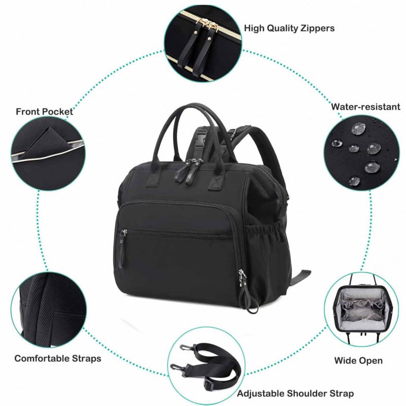 Diaper Waterproof Pocket Mummy Folding Storage Women's Handbag