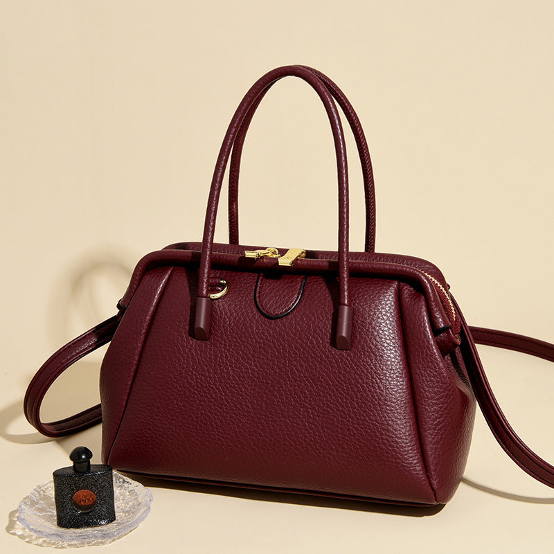 Women's Trendy Large Capacity Boston Fashion High-grade Bags