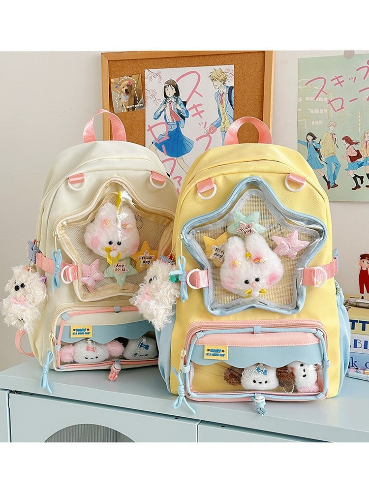 Good-looking Early The Campus Of Cartoon Bags