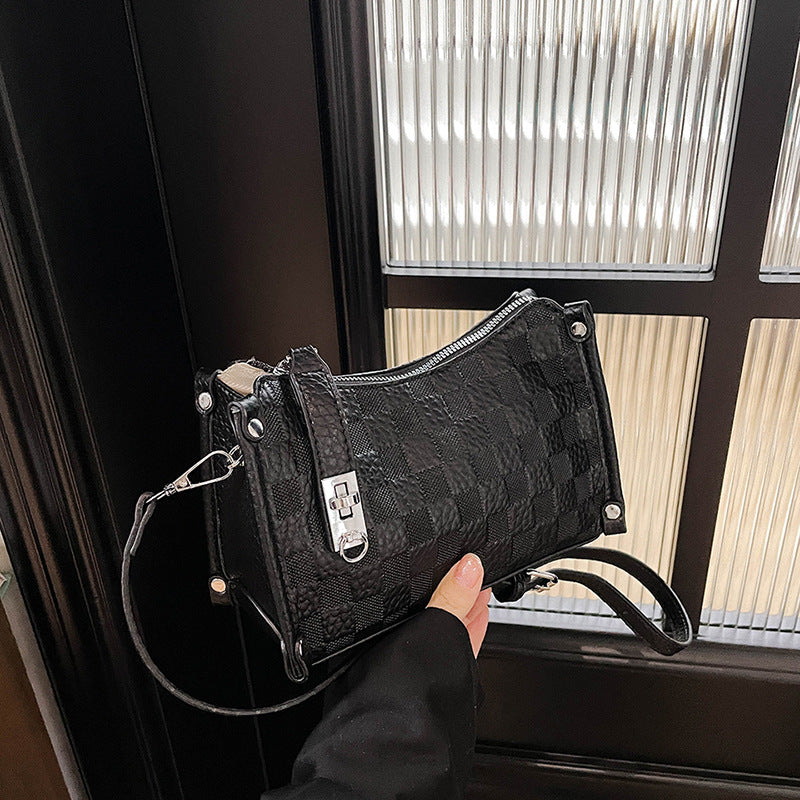 Large Capacity Pillow Spring Boston Light Luxury Women's Shoulder Bag