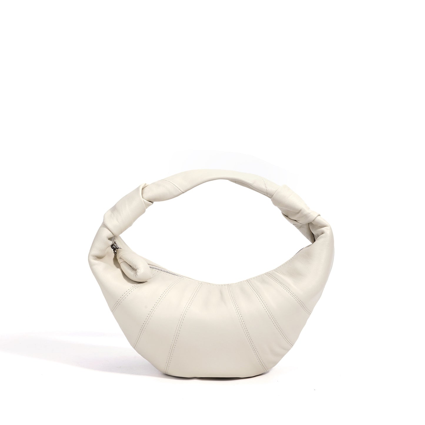 Niche Design Croissant Kosong Sheepskin Dumpling Women's Clutch