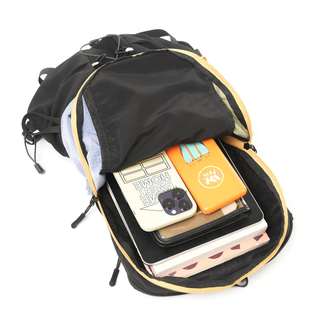 Women's & Men's Lightweight Contrast Color Large Capacity Waterproof Backpacks