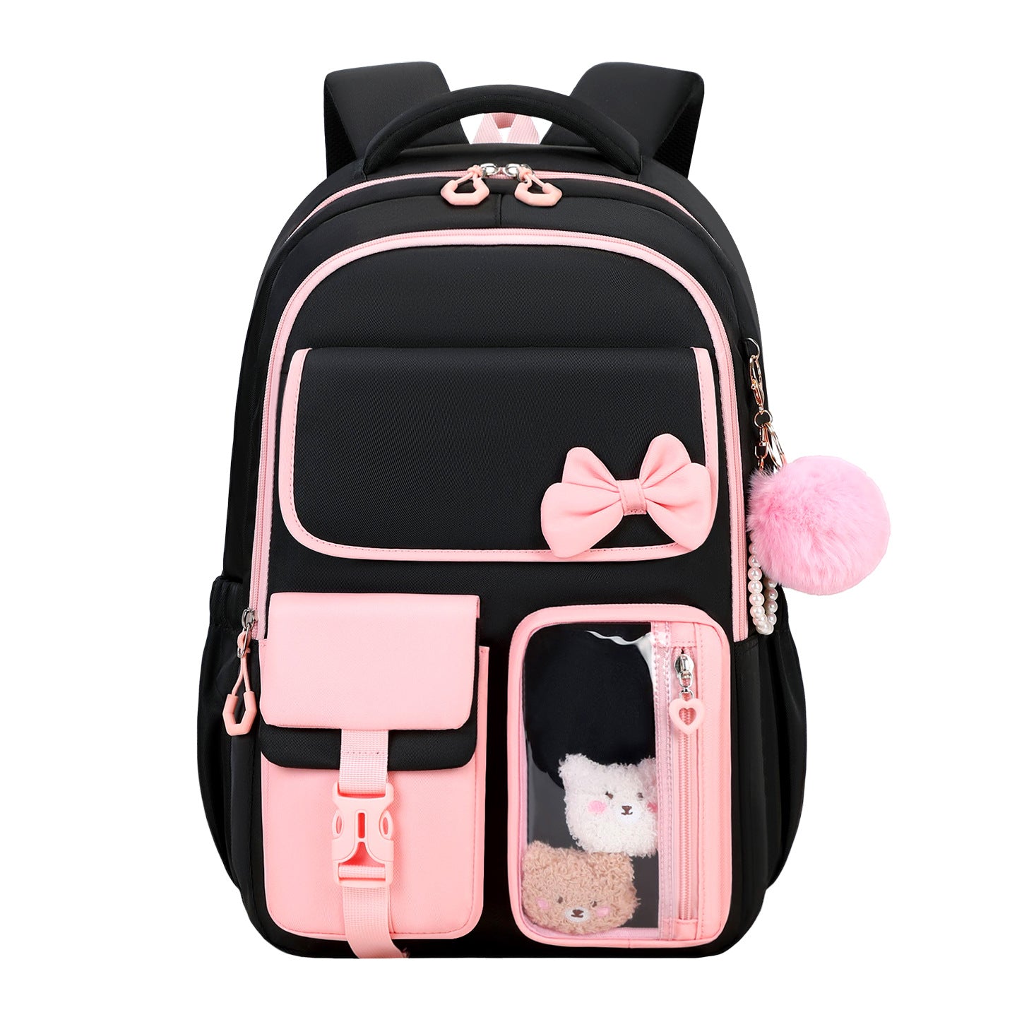 Junior High Large Capacity Cartoon Female Primary School Bag