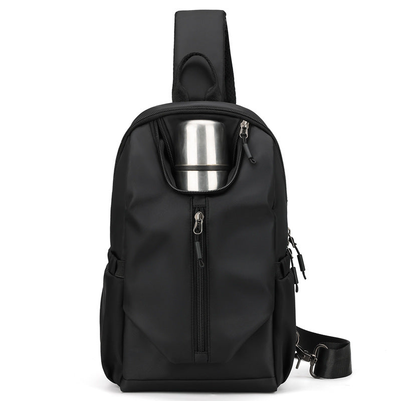 Men's High-grade Large Capacity For Commuting Water Men's Chest Bags