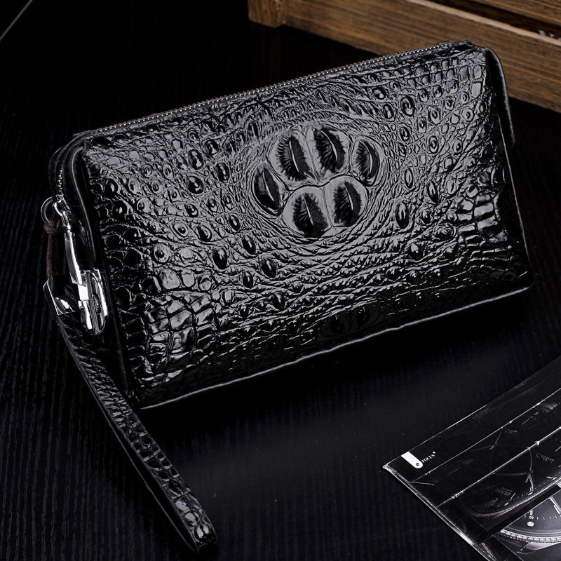 Innovative Men's Crocodile Pattern Business Lightweight Men's Clutch