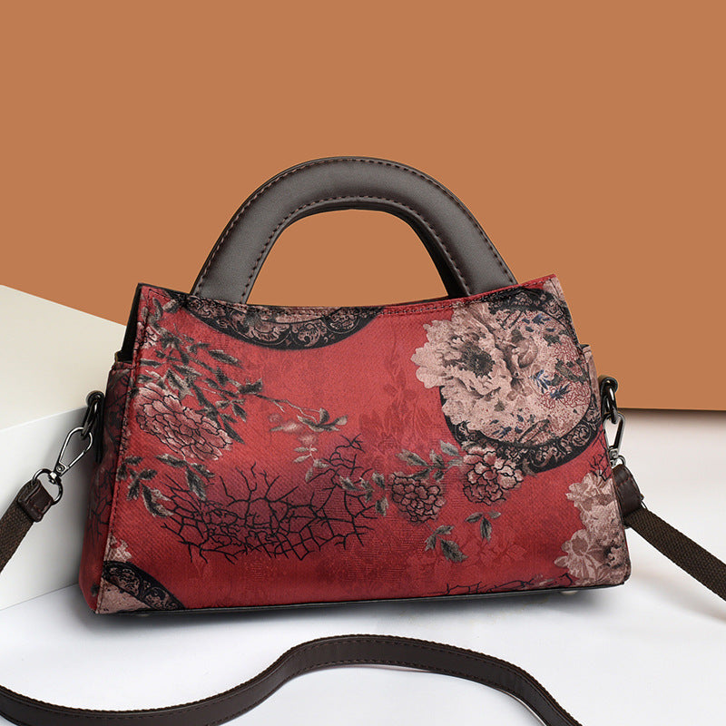 Retro Ancient Style Cheongsam Banquet Clutch Yarn Women's Shoulder Bag