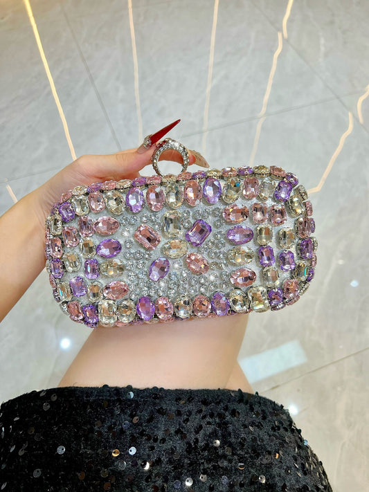 High-grade Rhinestone Affordable Luxury Fashion Banquet Dinner Bag