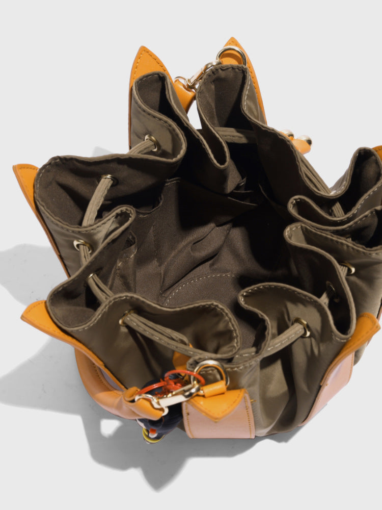 Design High-grade Lotus Lantern Vegetable Basket Large Capacity Bags