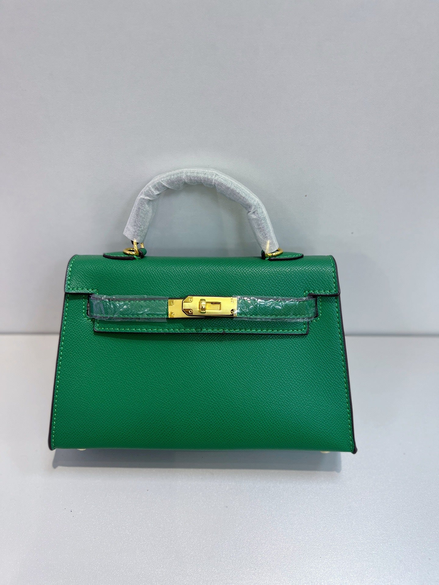 Women's Kelly Genuine Leather Palm Print High-grade Women's Handbag