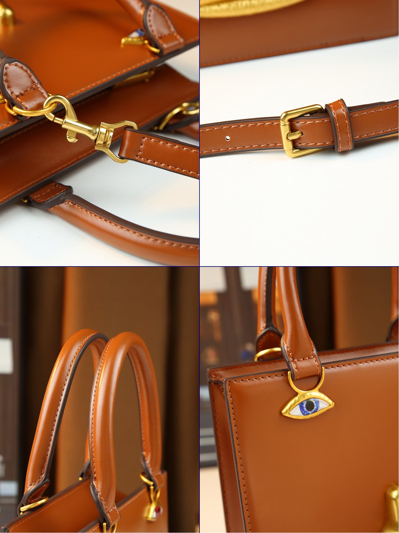 Women's Super Popular Niche Art Face Three-dimensional Metal Facial Design Retro Women's Handbag