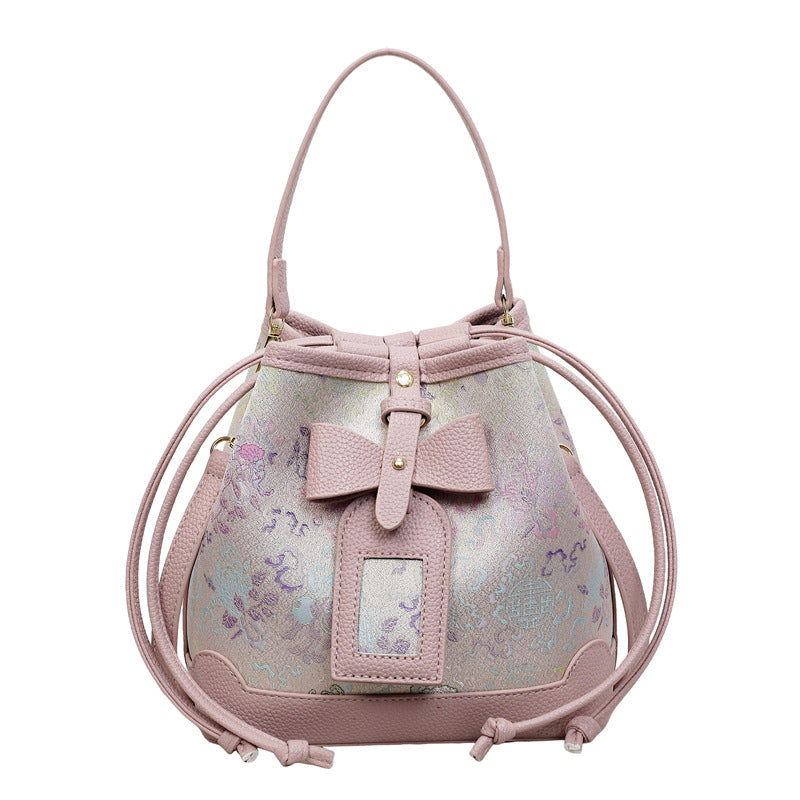 Women's Live Broadcast Chinese Style Song Dynasty Brocade Bags