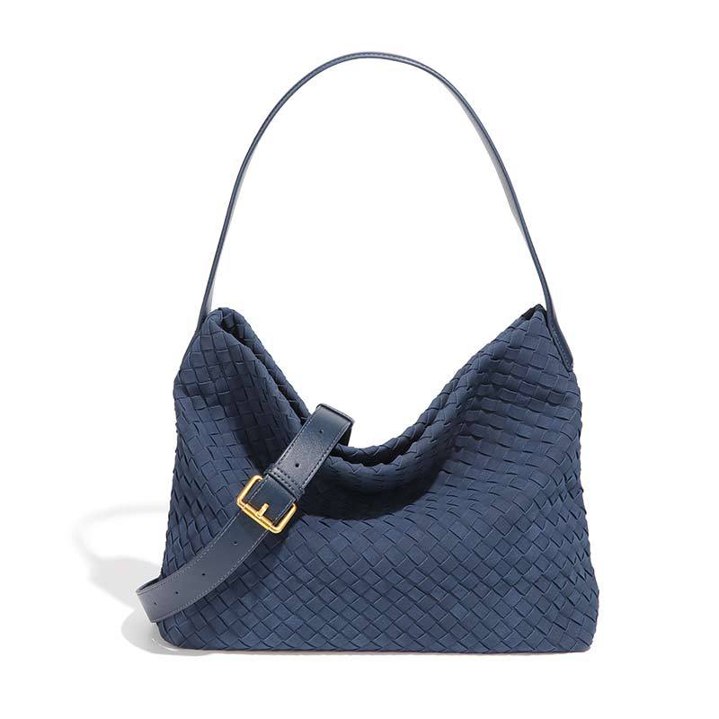 Women's Fashion Large Capacity Hand-woven Commuter Texture Bags