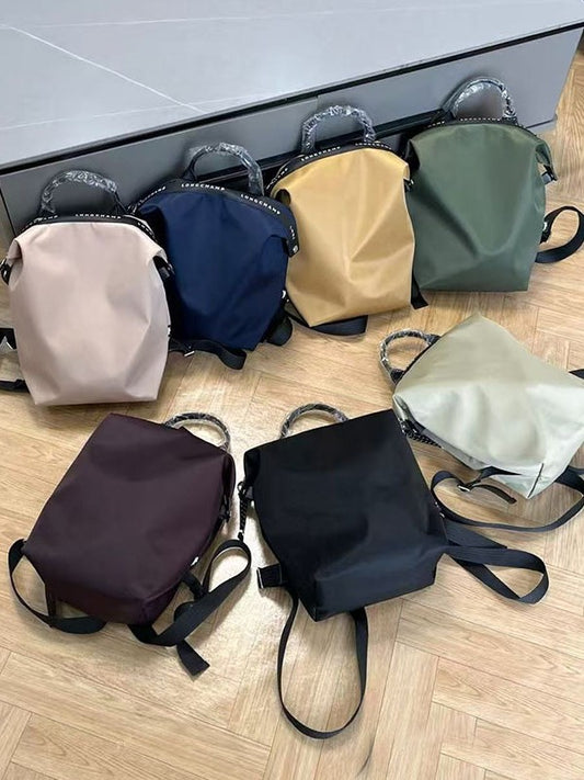 High Quality Dragon Inlaid Thickened Nylon Letter Waterproof Leisure Large Business Backpack