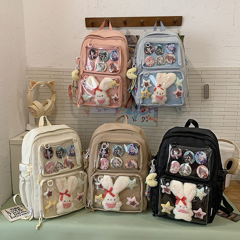 Women's Cute Design Cool Large Capacity College Student Schoolbag