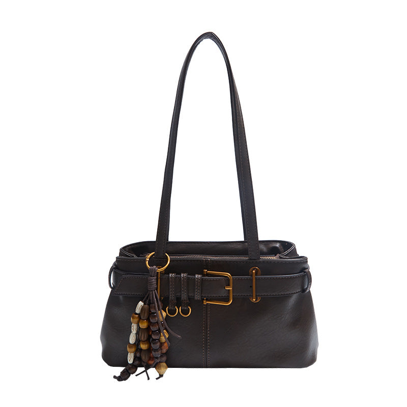 Fashion Trend Texture Solid Color Everyday Underarm Bag