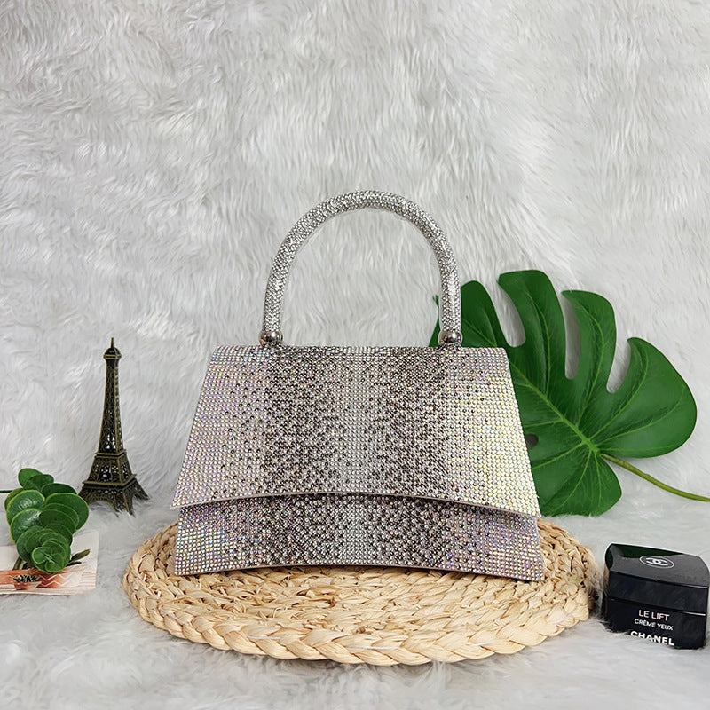 Diamond Simple Light Luxury Dress Wrist Magnetic Dinner Bag