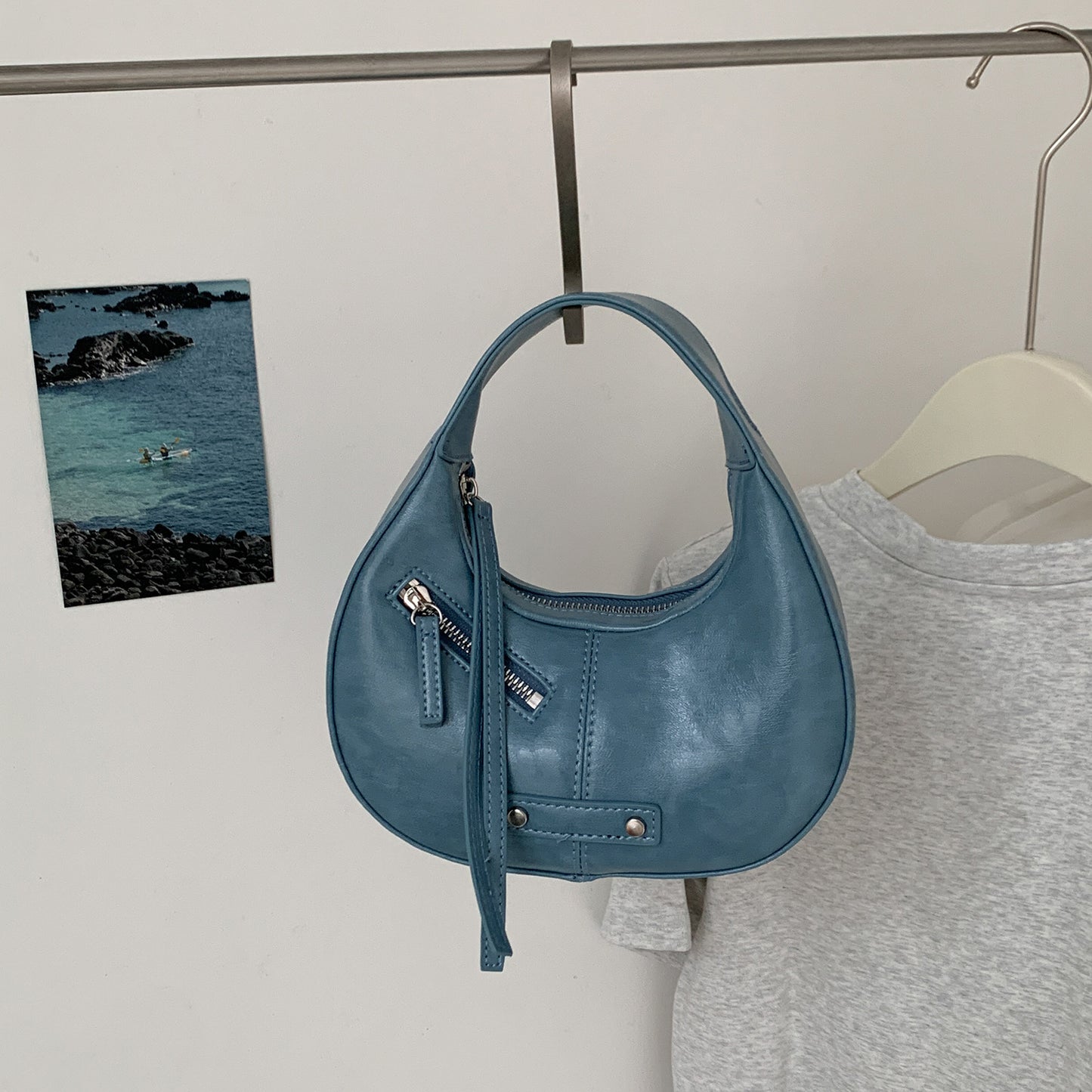 Korean Style Retro Shaped Carrying Niche Fashion Bags