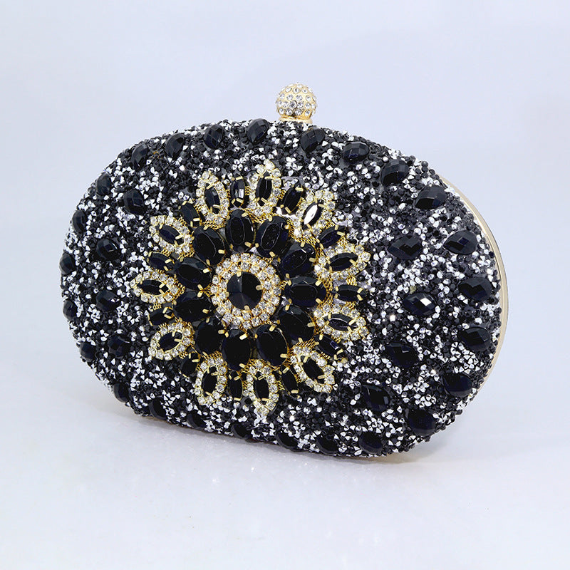 Women's Town Diamond Cheongsam Formal Dress Dinner Bag