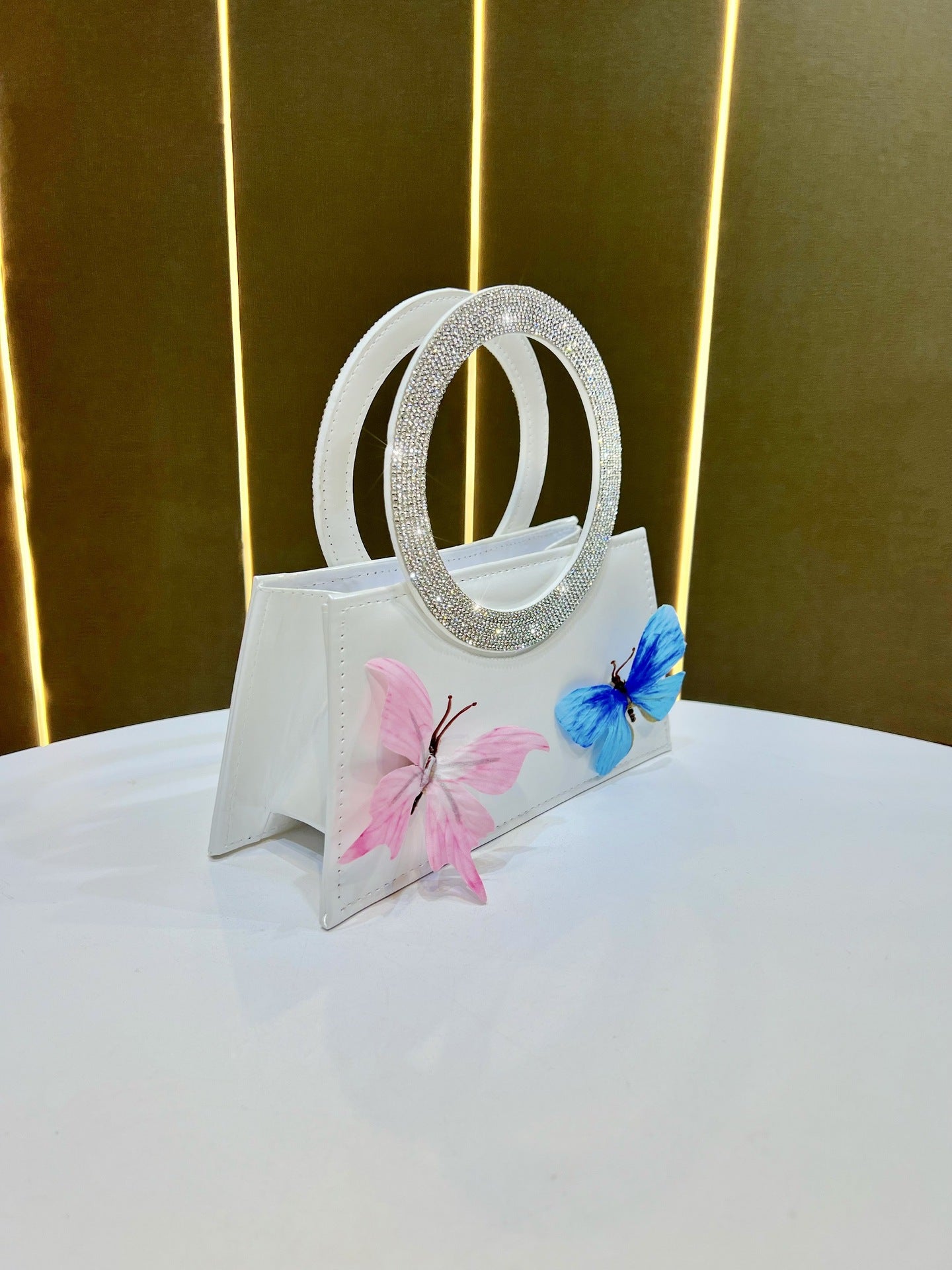 Niche Butterfly Fashionable High-grade Light Luxury Dinner Bag