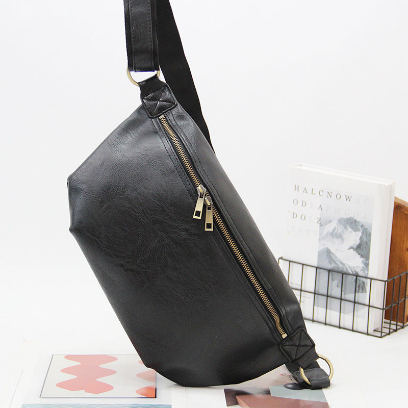 Men's Trendy Korean Fashion Large Capacity Men's Chest Bag